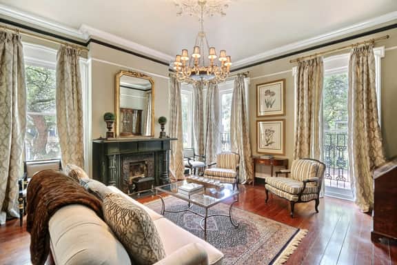 W Jones St. Luxury Parlor- Private Balcony & Off Street Parking Included!